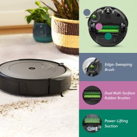 iRobot Roomba i1 (1152) Robot Vacuum - Wi-Fi Connected Mapping, Works with Alexa, Ideal for Pet Hair, Carpets