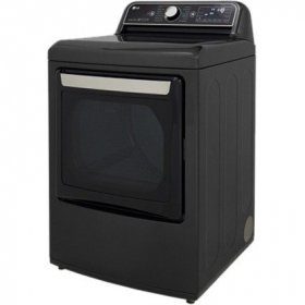 LG DLGX7901BE 7.3 Cu. Ft. Black Smart Enabled Gas Dryer