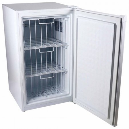 Koolatron KTUF88 3.1 Cubic Foot (88 Liters) Upright Freezer with Adjustable Thermostat