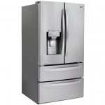 LG LMXS28626S Refrigerator Freezer French Style with Ice & Water Dispenser