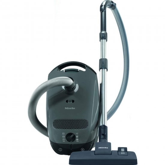 Miele Grey Classic C1 Pure Suction Canister Vacuum Cleaner, Graphite