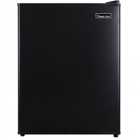 Magic Chef 2.4 Cu ft Mini All-Refrigerator MCAR240B2, Black