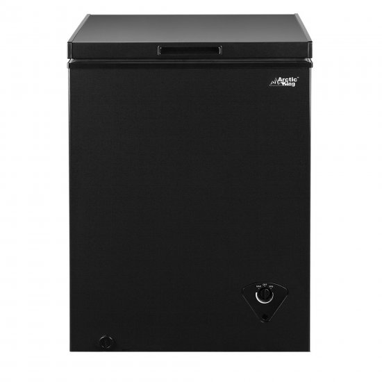 Arctic King 5 Cu ft Chest Freezer, Black