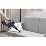 Moosoo 4 in 1 Stick Vacuum Lightweight Stick Blue