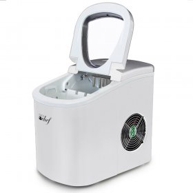 Deco Chef IMWHT Compact Electric Ice Maker White (Renewed)