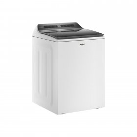 Whirlpool WTW6120HW - Washing machine - freestanding - Wi-Fi - width: 27.2 in - depth: 27.9 in - height: 41.7 in - top loading - 4.8 cu. ft - 750 rpm - white