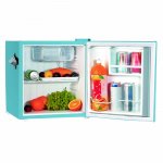 Frigidaire 1.6 Cu. Ft. Retro Compact Refrigerator with Side Bottle Opener EFR176, Blue