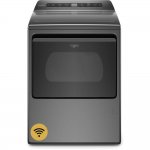 Whirlpool WED6120HC - Dryer - freestanding - Wi-Fi - width: 27 in - depth: 29.9 in - height: 40.9 in - front loading - chrome shadow