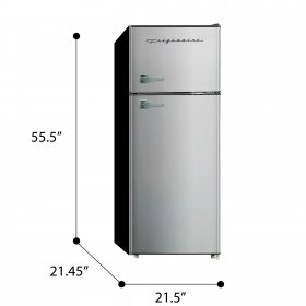 Frigidaire 7.5 Cu. ft. Retro Refrigerator, efr751, Platinum Design