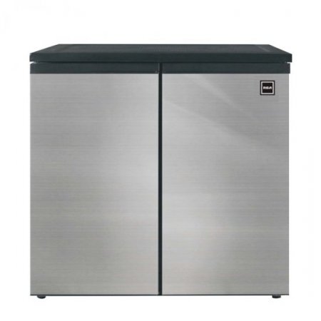 RCA 5.5 Cu. ft. Side by Side 2 Door Refrigerator/Freezer RFR551, Stainless Steel