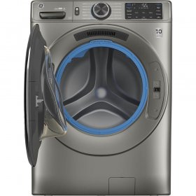 GE GFW650SPNSN 4.8 Cu. Ft. Satin Nickel Electric Smart Washer