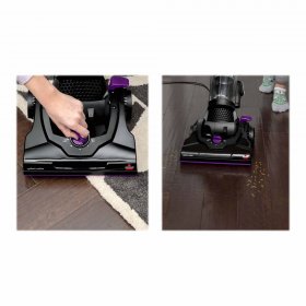 BISSELL Aero Swift Compact 2612, Vacuum Cleaner Upright Bagless Pacific Purple with Black Accents