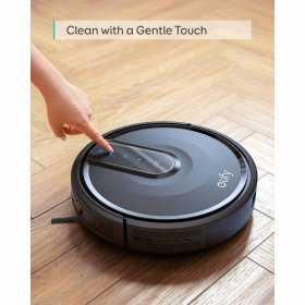 eufy [boostiq] robovac 35c, robot vacuum cleaner, wi-fi, upgraded, super-thin, 1500pa strong suction, touch-control panel, 6ft boundary strips, quiet, self-charging robotic vacuum, cleans hard floors