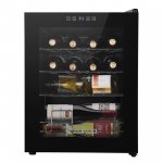 Ktaxon 28 Bottle Wine Cooler Refrigerator Freestanding Compact Wine Fridge with Digital Control