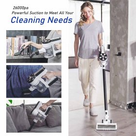 Cordless Vacuum Cleaner 5 in 1 Quiet Lightweight M24-S