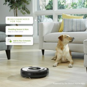 iRobot Roomba 670 Robot Vacuum-Wi-Fi Connectivity, Works with Google Home, Good for Pet Hair, Carpets, Hard Floors, Self-Charging