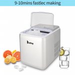 Ktaxon Portable Countertop Ice Maker Machine 44lbs/24h Self-Clean Function