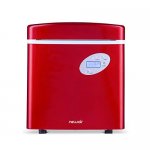 Newair AI-215R Red Portable Ice Maker with 50-Pound Daily Capacity