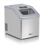 Deco Chef Countertop 40 LB Ice Maker, Makes Extra Large Cubes, 2.4 lb of Ice Every 15-20 Minutes, LCD Status Indicator, Adjustable Cube Size, Stainless Steel