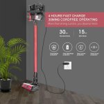 Moosoo K17 Cordless Vacuum 2-in-1 Lightweight Stick Vacuum Cleaner 23Kpa - Baisc Mode