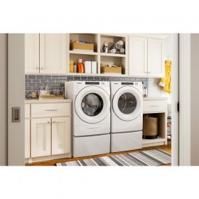 Whirlpool WFW5620HW 4.5 Cu. Ft. White Front Load Washer with Steam