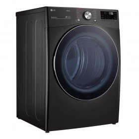 LG DLEX4200B 7.4 cu. ft. Ultra Large Capacity Smart wi-fi Enabled Front Load Dryer with TurboSteam™ and Built-In
