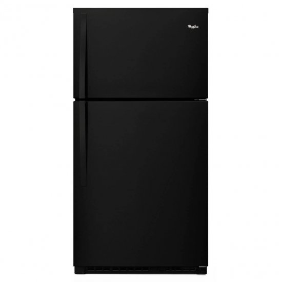 Whirlpool WRT511SZDB 21.3 Cu. Ft. Black Top Freezer Refrigerator