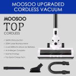 Cordless Vacuum Cleaner 5 in 1 Quiet Lightweight M24-S