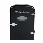 Frigidaire Portable Retro Extra Large 9-Can Capacity Mini Refrigerator, EFMIS175, Black