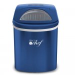 Deco Chef IMBLU Compact Electric Ice Maker Blue (Renewed)