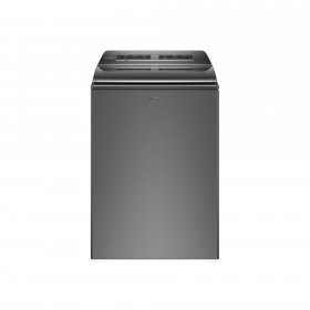 Whirlpool WTW7120HC - Washing machine - freestanding - width: 27.2 in - depth: 27.9 in - height: 42.5 in - top loading - 5.3 cu. ft - 850 rpm - chrome shadow