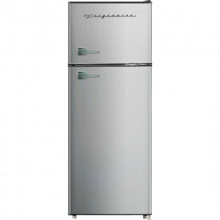 Frigidaire 7.5 Cu. ft. Retro Refrigerator, efr751, Platinum Design