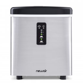 NewAir 28 lb., Portable Stainless Steel Ice Maker