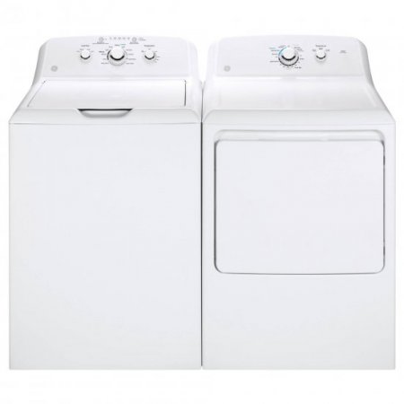 GE GTX33GASKWW 6.2 Cu. Ft. White Gas Dryer