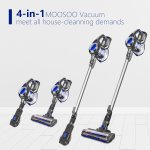 Moosoo 2 in 1 Cordless Stick Vacuum XL-618A