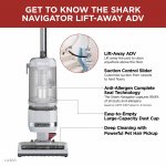 Shark Navigator Lift-Away ADV Upright Vacuum, LA300