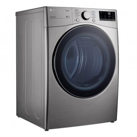 LG DLE3600V 7.4 cu. ft. Ultra Large Capacity Smart wi-fi Enabled Graphite Front Load Electric Dryer