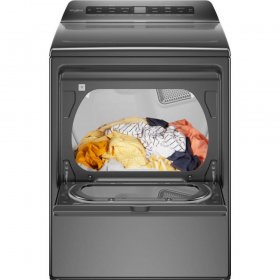 Whirlpool WED6120HC - Dryer - freestanding - Wi-Fi - width: 27 in - depth: 29.9 in - height: 40.9 in - front loading - chrome shadow