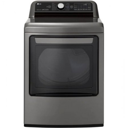 LG DLEX7800VE 7.3 Cu. Ft. Smart Wi-Fi Enabled Electric Dryer with TurboSteam - Graphite Steel