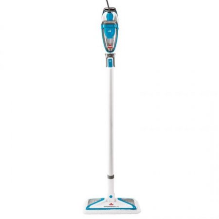 BISSELL 2075A Power Fresh Slim Hard Wood Floor Steam Cleaner System, Steam Mop, Handheld Steamer, Scrubbing Tools and Clothing Steamer Tool