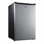 Galanz 4.3 Cu ft Single Door Mini Fridge with Chiller GL43S5, Stainless
