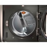 LG DLGX9501K 9.0 cu. Ft. Black Stainless Front Load Gas Dryer with TurboSteam