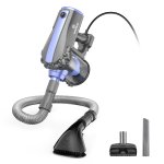 MOOSOO Handheld Vacuum, 17kpa Strong Suction Vacuum Cleaner with Pet Grooming Brush, 4 in 1 Corded Handheld Vacuum for Home