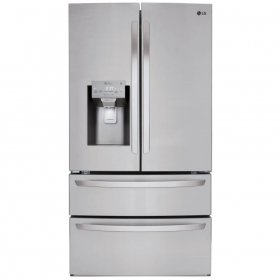 LG LMXS28626S Refrigerator Freezer French Style with Ice & Water Dispenser