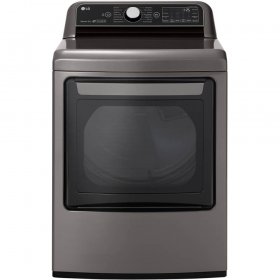 LG DLGX7801VE 7.3 cu.ft. Smart wi-fi Enabled Gas Dryer with TurboSteam™