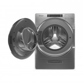 Whirlpool WFW8620HC 5.0 Cu. Ft. Chrome Shadow Front Load Washer with Steam