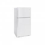 WHIRLPOOL 21.3 CU. FT. TOP FREEZER REFRIGERATOR, WHITE, REVERSIBLE DOOR SWING