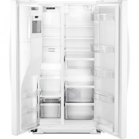Whirlpool WRS571CIHW 21 Cu. Ft. White Counter Depth Side-by-Side Refrigerator