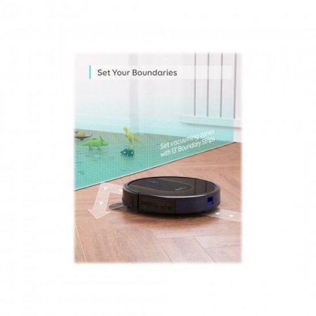 eufy [boostiq] robovac 30c, robot vacuum cleaner, wi-fi, super-thin, 1500pa suction, boundary strips included, quiet, self-charging robotic vacuum cleaner, cleans hard floors to medium-pile carpets