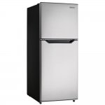 Danby 10.1 Cu. Ft. Refrigerator w/Freezer Stainless Steel Look DFF101B1BSLDB